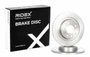 RIDEX 82B0106 2x Bremsscheiben Hinten Ø278mm voll für OPEL Vectra C Caravan