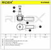 RIDEX Spurstangenkopf außen beidseitig Vorderachse Traggelenk M10X1.5 914T0028 Bild RIDEX Spurstangenkopf außen beidseitig Vorderachse Traggelenk M10X1.5 914T0028