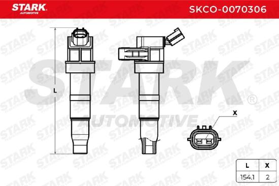 STARK SKCO-0070306 Zündspule 12V für HYUNDAI ix35 (LM, EL, ELH) 273003F100 Bild STARK SKCO-0070306 Zündspule 12V für HYUNDAI ix35 (LM, EL, ELH) 273003F100