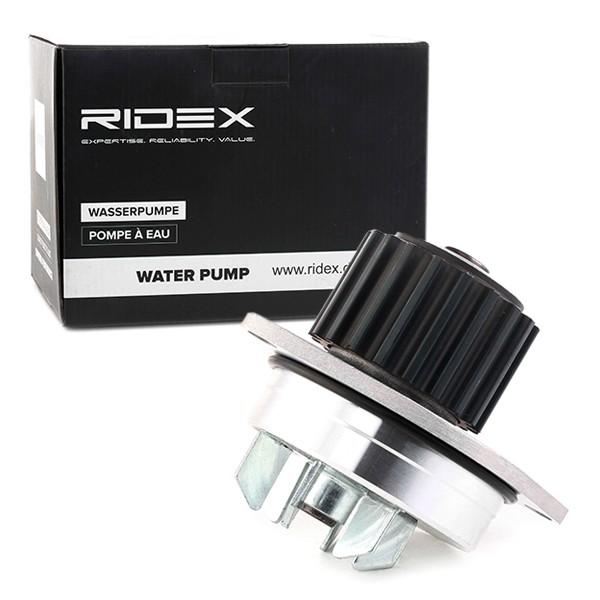 RIDEX 1260W0051 Kühlmittelpumpe Motorkühlung Wasserpumpe mechanisch 19-Zähn