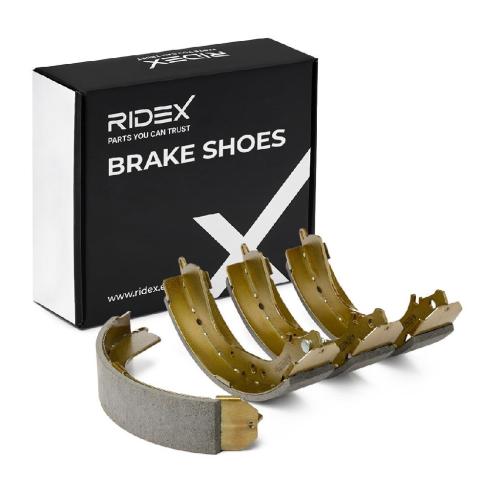 RIDEX Bremsbacken Satz für Trommelbremse Hinten ohne Hebel für TOYOTA 70B0112 Bild RIDEX Bremsbacken Satz für Trommelbremse Hinten ohne Hebel für TOYOTA 70B0112