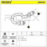 RIDEX Bremsschlauch 83B0553 HINTEN links BREMSSCHLÄUCHE für VW Golf 5I (5K1)