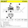 RIDEX 277W0182 1x Radbremszylinder Trommelbremse Radzylinder Hinten links Ø19mm Bild RIDEX 277W0182 1x Radbremszylinder Trommelbremse Radzylinder Hinten links Ø19mm