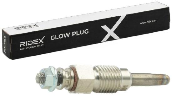 RIDEX Diesel Glühkerze 11V Schlüsselweite: 12 mmmm Gewindemaß:M12x1,25 für VW Bild RIDEX Diesel Glühkerze 11V Schlüsselweite: 12 mmmm Gewindemaß:M12x1,25 für VW