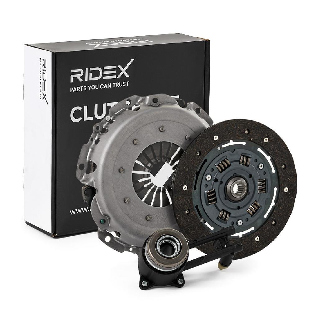 RIDEX 479C3409 Kupplungssatz für FORD Fiesta Mk6 Schrägheck (JA8, JR8) 1619731