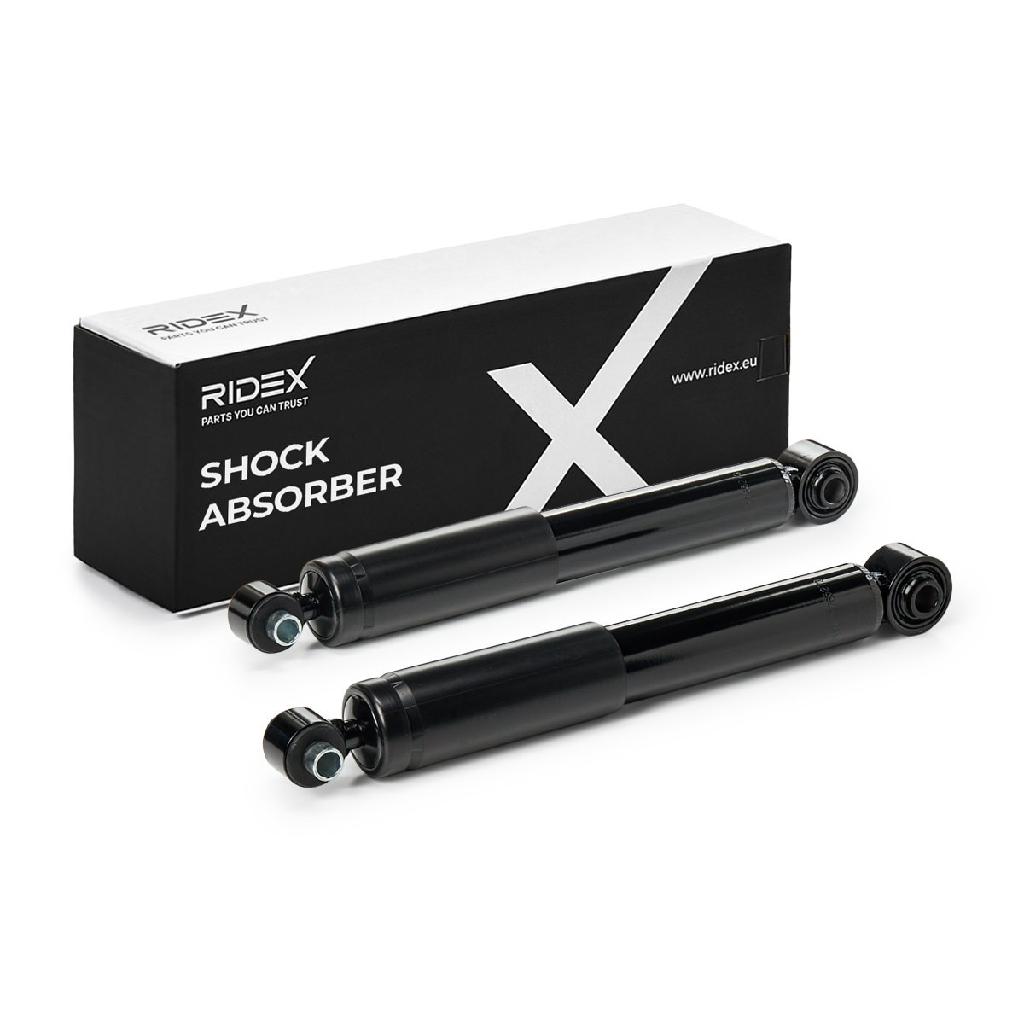 RIDEX 854S2109 2x Stoßdämpfer Gasdruck Hinten für CITROËN BERLINGO (B9) 5206QQ