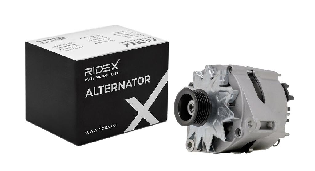 RIDEX 4G1032 Lichtmaschine 80A 12V Drehrichtung im Uhrzeigersinn mit