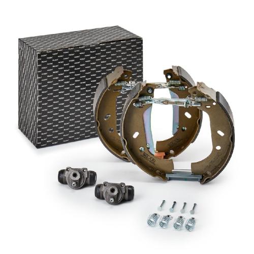 RIDEX Bremsenset Trommelbremse Bremsbacken Satz mit Radbremszylinder mit Zubehör Bild RIDEX Bremsenset Trommelbremse Bremsbacken Satz mit Radbremszylinder mit Zubehör