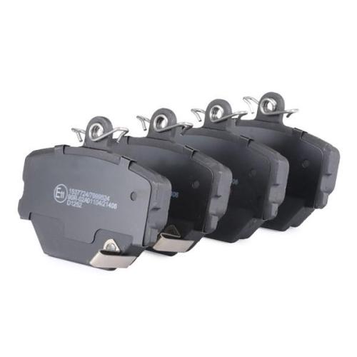 RIDEX Bremsbelagsatz Bremsbeläge Vorne für SMART FORTWO Coupe (451) CITY-COUPE Bild RIDEX Bremsbelagsatz Bremsbeläge Vorne für SMART FORTWO Coupe (451) CITY-COUPE