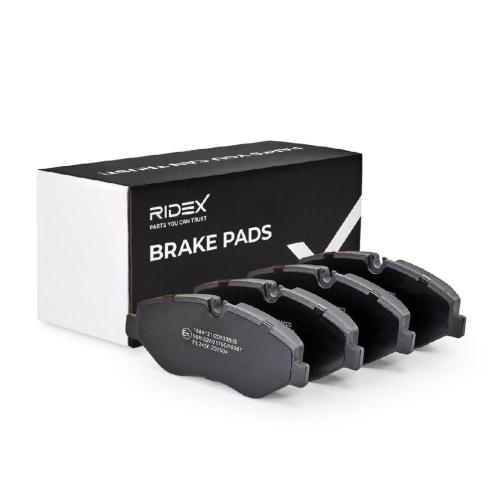 RIDEX Bremsbelagsatz Bremsbeläge Vorne passend für MERCEDES-BENZ VIANO (W639) Bild RIDEX Bremsbelagsatz Bremsbeläge Vorne passend für MERCEDES-BENZ VIANO (W639)