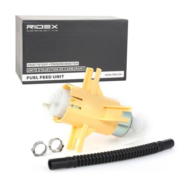 RIDEX 458F0073 Kraftstoffpumpe 3,5 Bar Druck für BMW 3 Limousine (E46) 3 Touring
