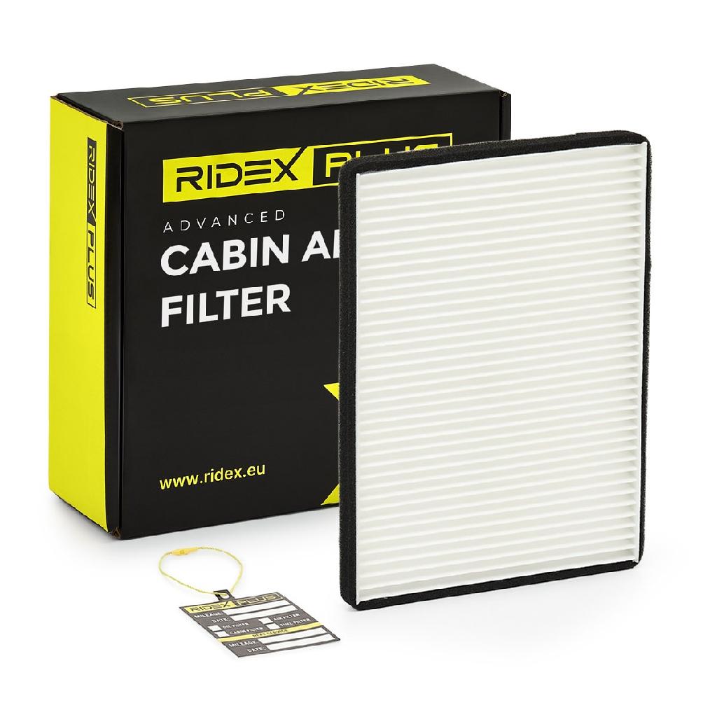 RIDEX PLUS 424I0112P Innenraumfilter Pollenfilter Höhe: 15 Breite: 202 Länge: