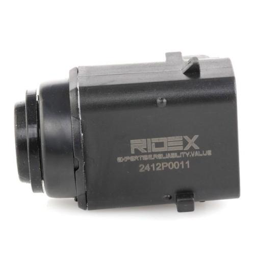 RIDEX Einparkhilfe Parksensor gewinkelt für OPEL ZAFIRA B (A05) schwarz Vorne Bild RIDEX Einparkhilfe Parksensor gewinkelt für OPEL ZAFIRA B (A05) schwarz Vorne