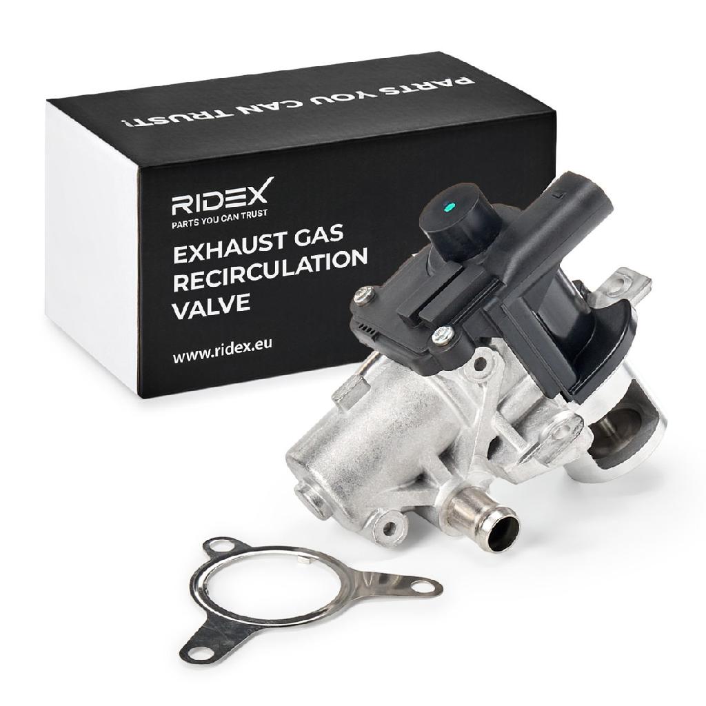 RIDEX 1145E0221 AGR-Ventil Abgasrückführungsventil mit Dichtung für NISSAN