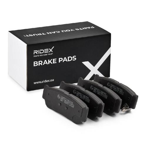 RIDEX Bremsbelagsatz Bremsbeläge Hinten für KIA SORENTO I (JC) für SSANGYONG Bild RIDEX Bremsbelagsatz Bremsbeläge Hinten für KIA SORENTO I (JC) für SSANGYONG