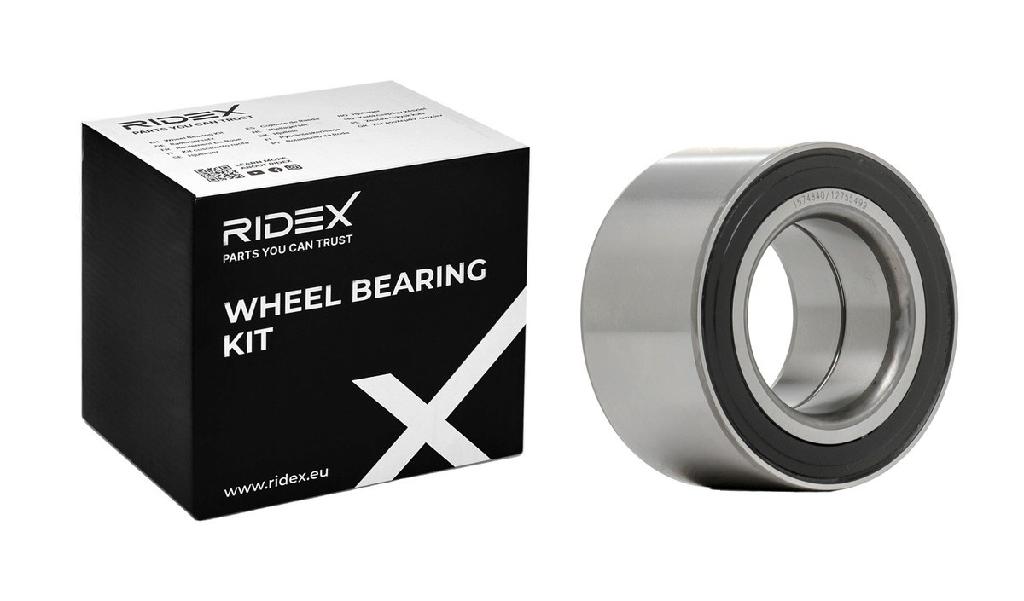 RIDEX 654W0815 Radlagersatz pro 1 Rad Hinten mit Zubehör A1403570572 A1403530372