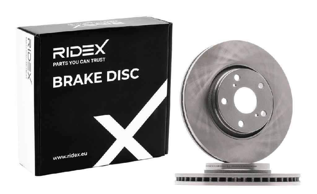 RIDEX 82B0296 2x Bremsscheiben Vorne Ø294,7mm Belüftet für TOYOTA AURIS