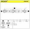 RIDEX Bremsschlauch 83B0091 HINTEN BREMSSCHLÄUCHE Länge: 345mm für SUZUKI Bild RIDEX Bremsschlauch 83B0091 HINTEN BREMSSCHLÄUCHE Länge: 345mm für SUZUKI