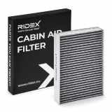 RIDEX 424I0271 Innenraumfilter Pollenfilter Aktivkohlefilter Höhe: 30 Breite: