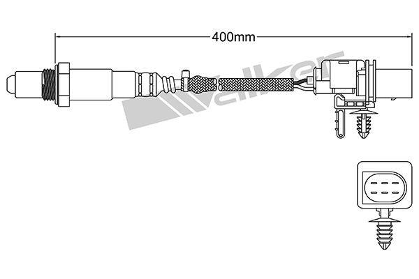 VEGAZ ULS-394 Lambdasonde Oxygen O2 Sensor für AUDI A6 Avant (4G5, 4GD, C7)