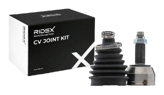 RIDEX 5J0046 Gelenksatz Antriebswelle Achswelle Vorne radseitig für FORD 1040112 Bild RIDEX 5J0046 Gelenksatz Antriebswelle Achswelle Vorne radseitig für FORD 1040112