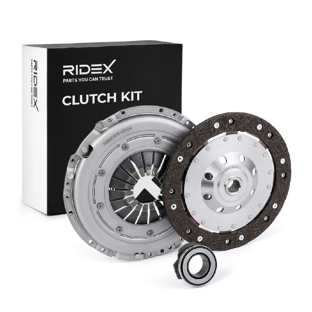 RIDEX 479C0117 Kupplungssatz für VW Golf 5 Schrägheck (1K1) 3G141015GV Kupplung