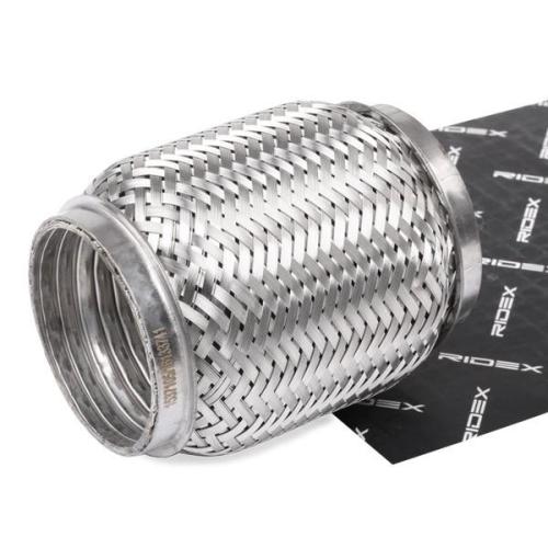 RIDEX Flexrohr Auspuff Abgasrohr Ø65mm 115mm Rohrverbinder:Flexibel ohne für BMW Bild RIDEX Flexrohr Auspuff Abgasrohr Ø65mm 115mm Rohrverbinder:Flexibel ohne für BMW
