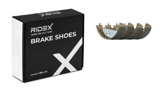 RIDEX Bremsbacken Satz für Trommelbremse Hinten mit Hebel für LAND ROVER 70B0248 Bild RIDEX Bremsbacken Satz für Trommelbremse Hinten mit Hebel für LAND ROVER 70B0248