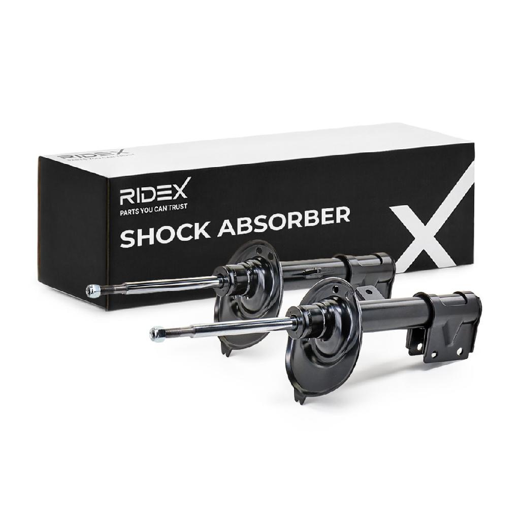 RIDEX 854S1360 2x Stoßdämpfer Federbein Gasdruck Vorne rechts links für CITROËN