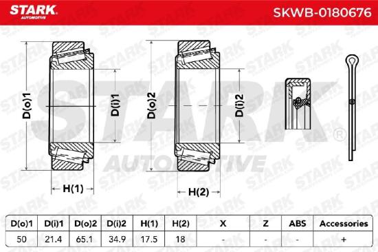 STARK SKWB-0180676 Radlagersatz pro 1 Rad Vorne für TOYOTA HILUX VI Pick-up (N1) Bild STARK SKWB-0180676 Radlagersatz pro 1 Rad Vorne für TOYOTA HILUX VI Pick-up (N1)