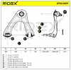 RIDEX 273C0317 Lenker Radaufhängung Querlenker Front für HONDA ACCORD V (CE, CF) Bild RIDEX 273C0317 Lenker Radaufhängung Querlenker Front für HONDA ACCORD V (CE, CF)