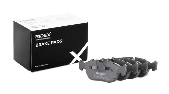 RIDEX Bremsbelagsatz Bremsbeläge Vorne für VOLVO V70 I (875, 876) 850 Kombi Bild RIDEX Bremsbelagsatz Bremsbeläge Vorne für VOLVO V70 I (875, 876) 850 Kombi