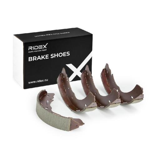 RIDEX Bremsbacken Satz für Trommelbremse Hinten ohne Handbremshebel für ISUZU Bild RIDEX Bremsbacken Satz für Trommelbremse Hinten ohne Handbremshebel für ISUZU