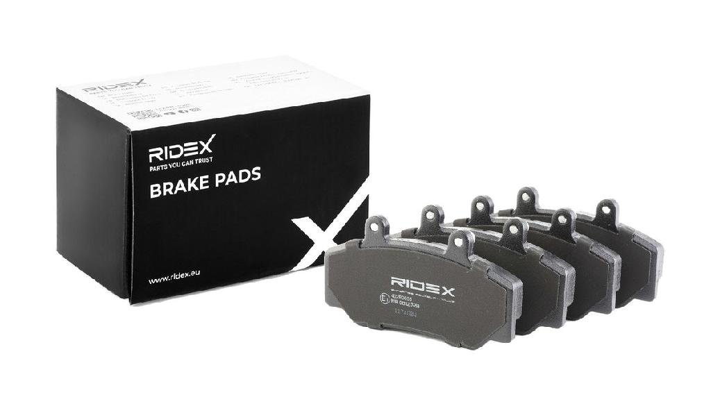 RIDEX Bremsbelagsatz Bremsbeläge Vorne für VOLVO 940 Kombi (945) 740 Kombi (745)