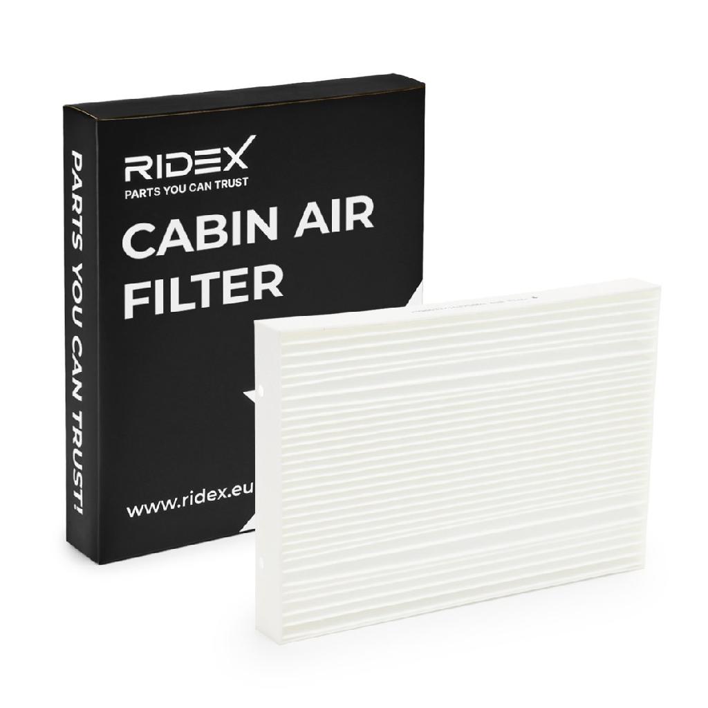 RIDEX 424I0658 Innenraumfilter Pollenfilter Höhe: 35 Breite: 207 Länge: 298