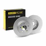 RIDEX PLUS 82B1439P 2x Bremsscheiben Hinten Ø289,5mm voll für NISSAN