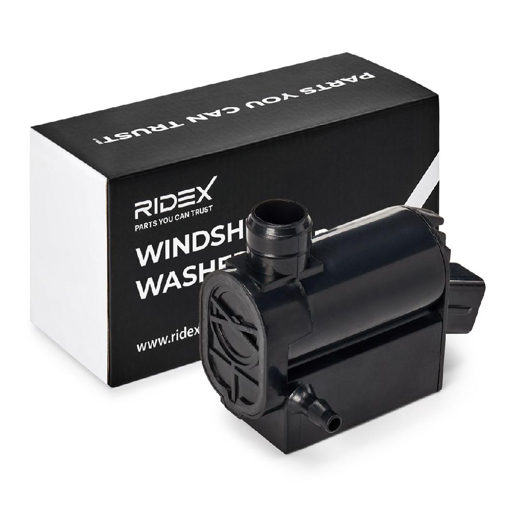 RIDEX Waschwasserpumpe für Frontscheibenreinigung für Heckscheibenreinigung