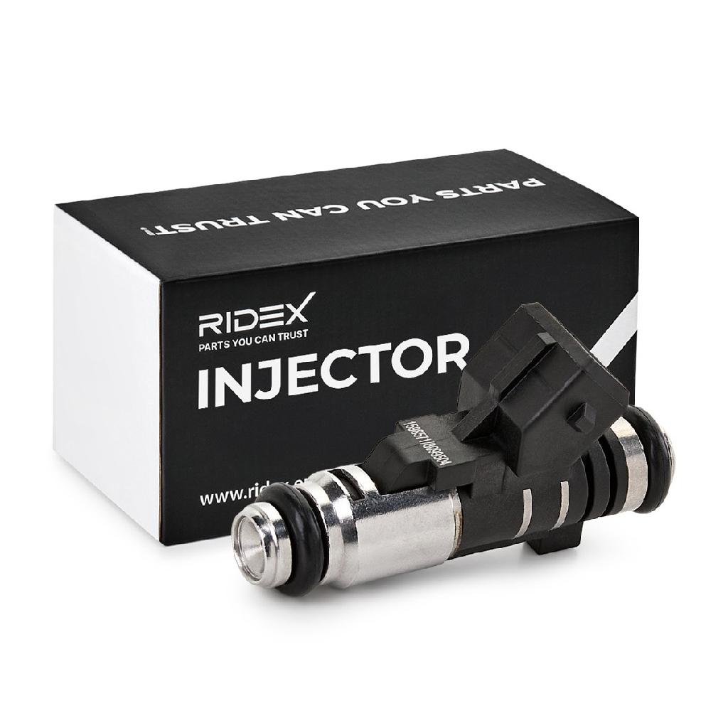 RIDEX Einspritzventil passend für PEUGEOT 206 Schrägheck (2A/C)
