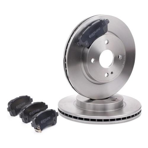 RIDEX Bremsenset Vorne Belüftet Ø258mm - Bremsscheiben und Beläge für MAZDA Bild RIDEX Bremsenset Vorne Belüftet Ø258mm - Bremsscheiben und Beläge für MAZDA