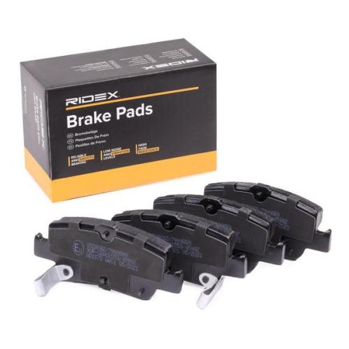 RIDEX Bremsbelagsatz Bremsbeläge Hinten für TOYOTA AURIS für HYUNDAI i30 (GD) Bild RIDEX Bremsbelagsatz Bremsbeläge Hinten für TOYOTA AURIS für HYUNDAI i30 (GD)