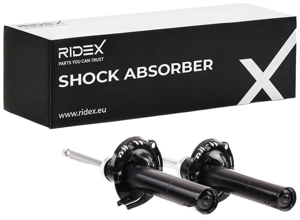 RIDEX 854S2108 2x Stoßdämpfer Federbein Gasdruck Vorne für VW 3WA413031M