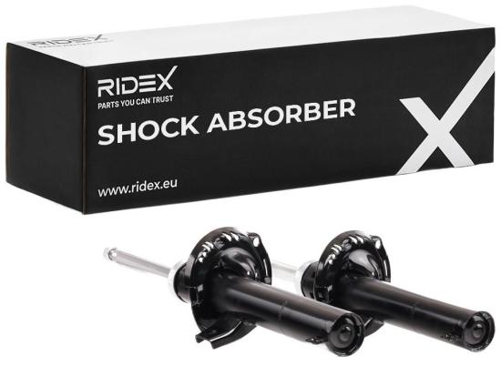 RIDEX 854S2108 2x Stoßdämpfer Federbein Gasdruck Vorne für VW 3WA413031M Bild RIDEX 854S2108 2x Stoßdämpfer Federbein Gasdruck Vorne für VW 3WA413031M