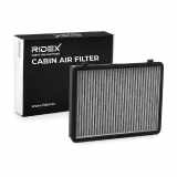 RIDEX 424I0260 Innenraumfilter Pollenfilter Aktivkohlefilter Höhe: 27 Breite: