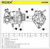 RIDEX 4G0508 Lichtmaschine 90A 12V Drehrichtung im Uhrzeigersinn mit A2T82899 Bild RIDEX 4G0508 Lichtmaschine 90A 12V Drehrichtung im Uhrzeigersinn mit A2T82899