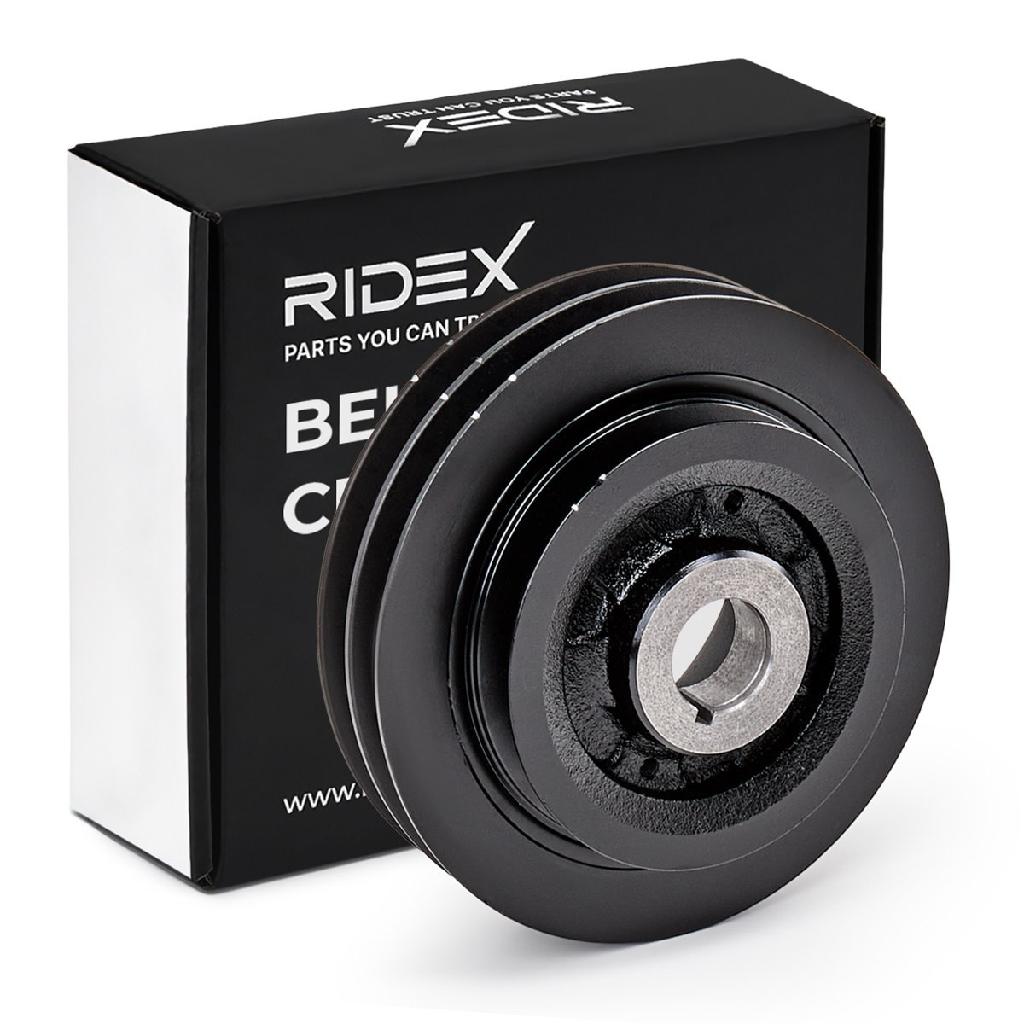 RIDEX 3213B0176 Riemenscheibe Kurbelwelle Kurbelwellenriemenscheibe für NISSAN
