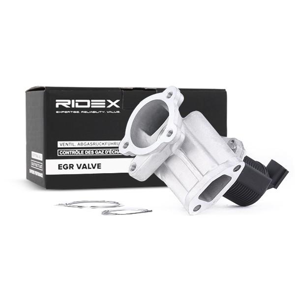 RIDEX 1145E0018 AGR-Ventil Abgasrückführungsventil mit Dichtung für OPEL