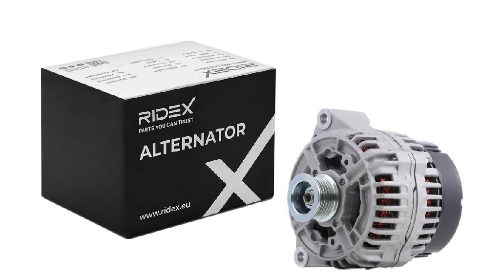 RIDEX 4G0885 Lichtmaschine 143A 14V Drehrichtung im Uhrzeigersinn mit