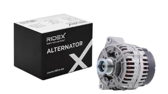 RIDEX 4G0885 Lichtmaschine 143A 14V Drehrichtung im Uhrzeigersinn mit Bild RIDEX 4G0885 Lichtmaschine 143A 14V Drehrichtung im Uhrzeigersinn mit