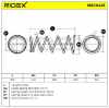 RIDEX 188C0423 2x Federn Fahrwerksfedern Vorne für TOYOTA Yaris Schrägheck Bild RIDEX 188C0423 2x Federn Fahrwerksfedern Vorne für TOYOTA Yaris Schrägheck