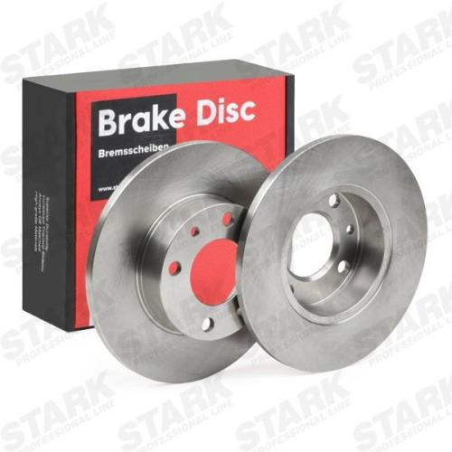 STARK SKBD-0022860 2x Bremsscheiben Hinten Ø227mm voll für FIAT 4136475 Bild STARK SKBD-0022860 2x Bremsscheiben Hinten Ø227mm voll für FIAT 4136475
